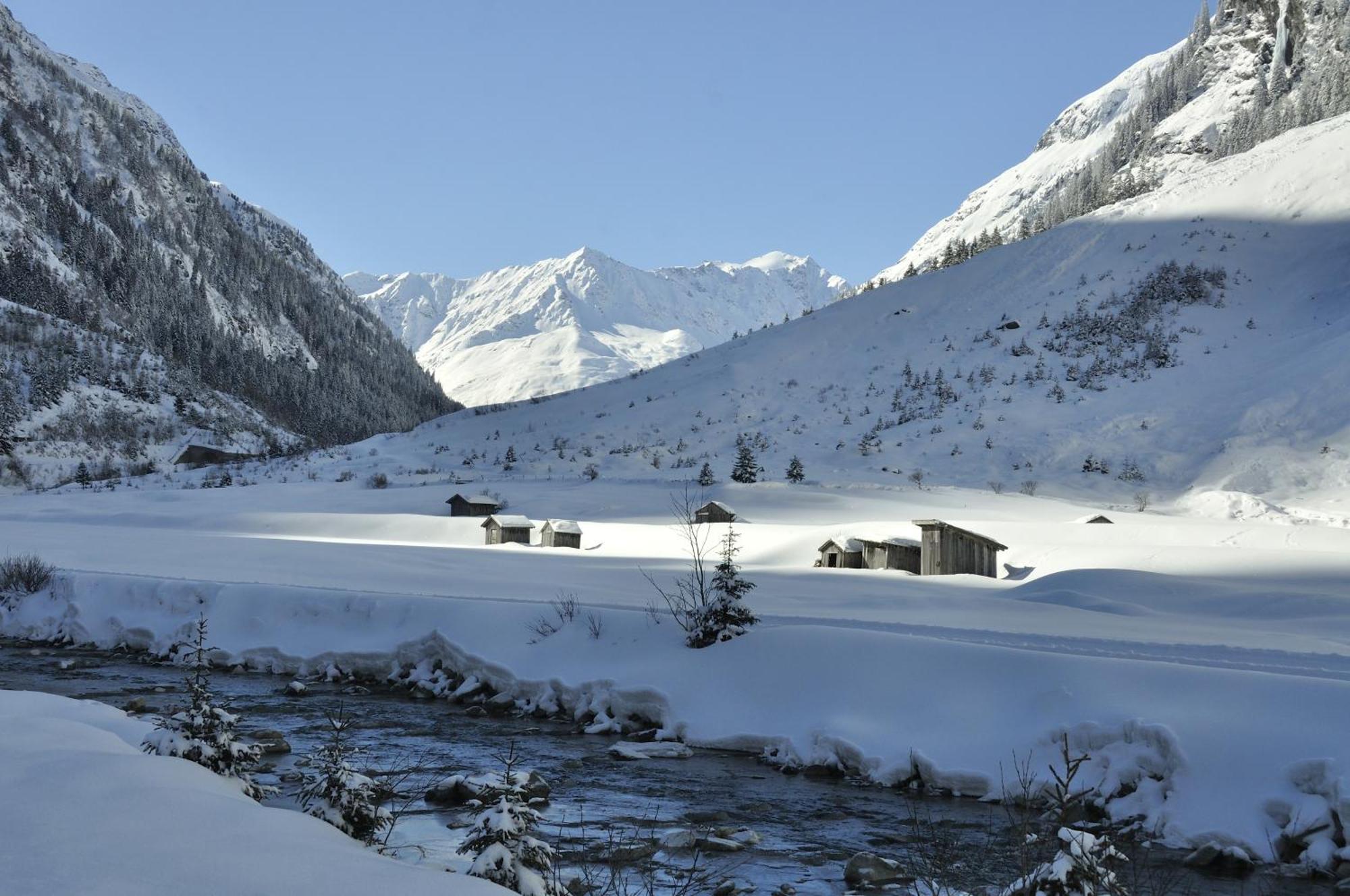 Haus Astoria Lägenhet Sankt Leonhard im Pitztal Exteriör bild
