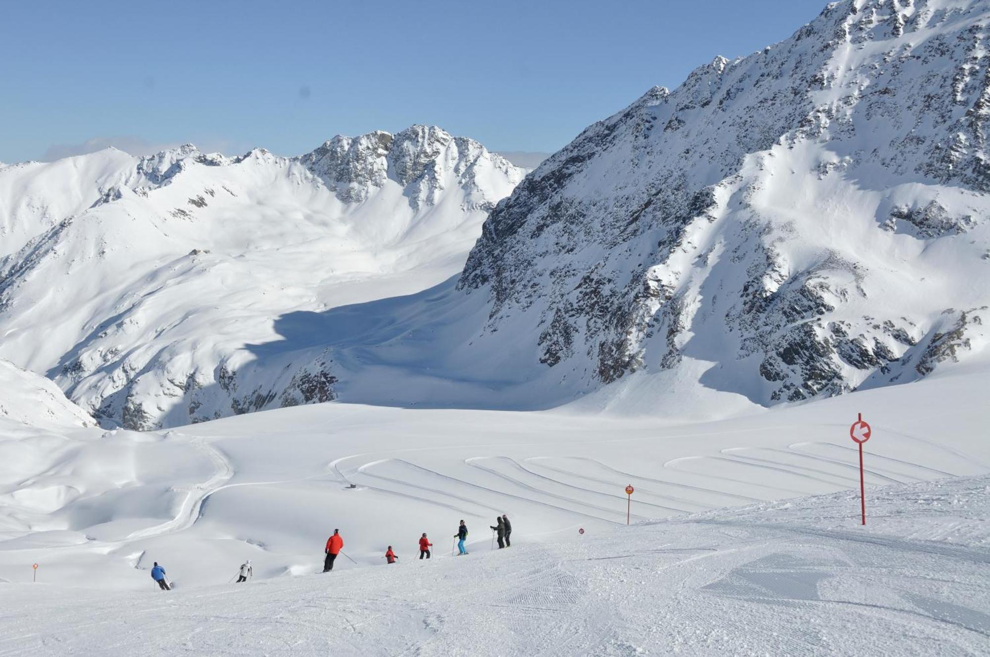 Haus Astoria Lägenhet Sankt Leonhard im Pitztal Exteriör bild